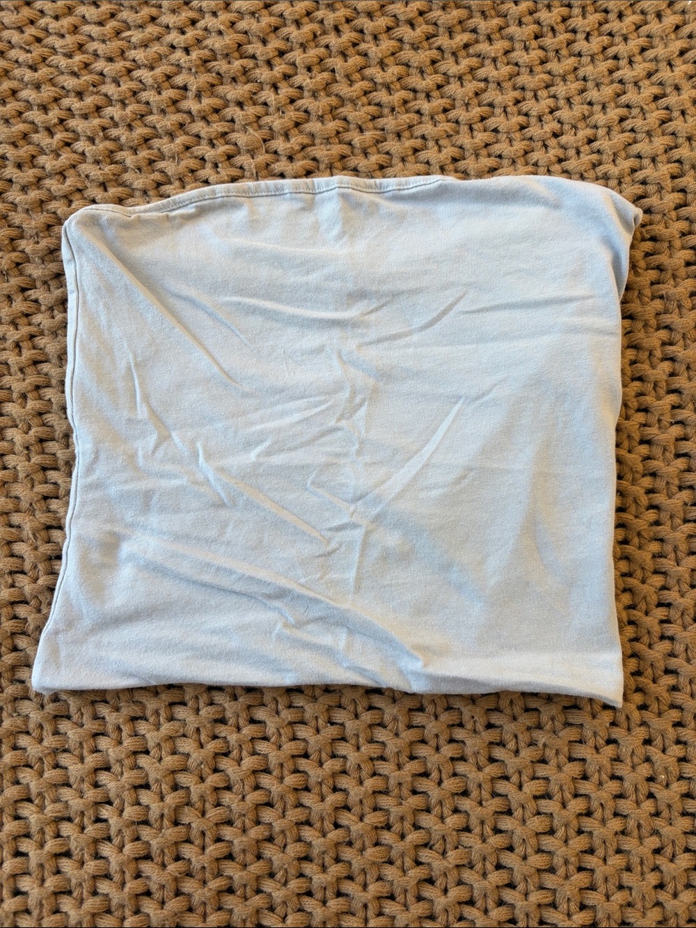 Light Blue Tube Top